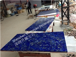 Blue Semi Precious Stone/ Lapiz Lazuli Tile/ Lapiz Lazuli Slab