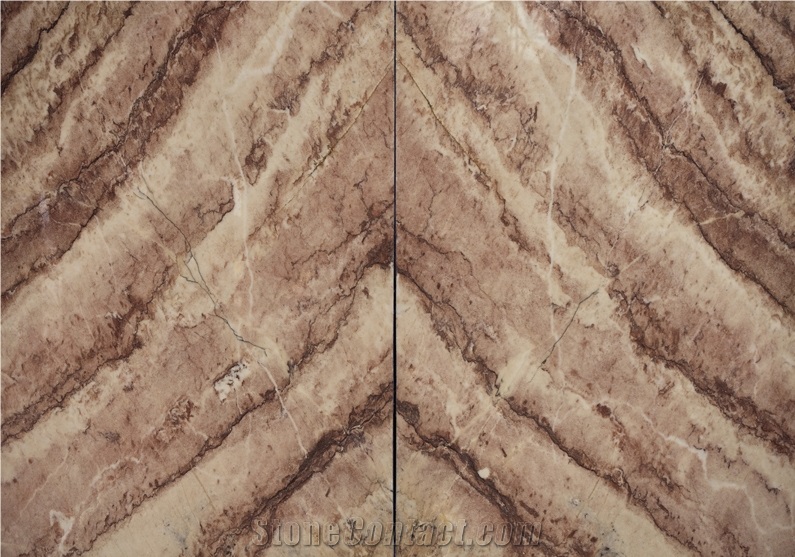 Kuros - Fleur Du Pecher Slabs & Tiles, Kuros Fleur De Pecher Marble Slabs & Tiles