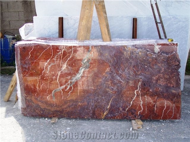 Rouge Antique Et Turquin Slabs & Tiles , Incarnat Turquin Red Marble Slabs & Tiles