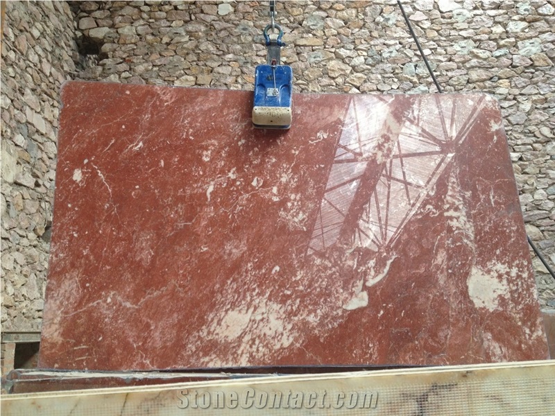 Rouge France Marbre Slabs & Tiles, France Red Marble