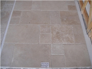 Turkey Beige Travertine French Pattern