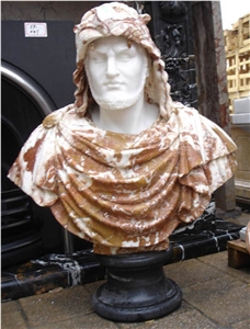 Decorative Marble Bust Carving