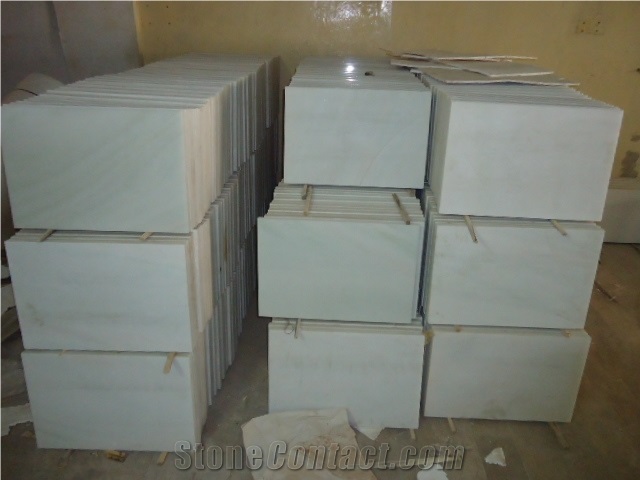 White Marble Flooring Slabs & Tiles, Pearl White Marble Slabs & Tiles
