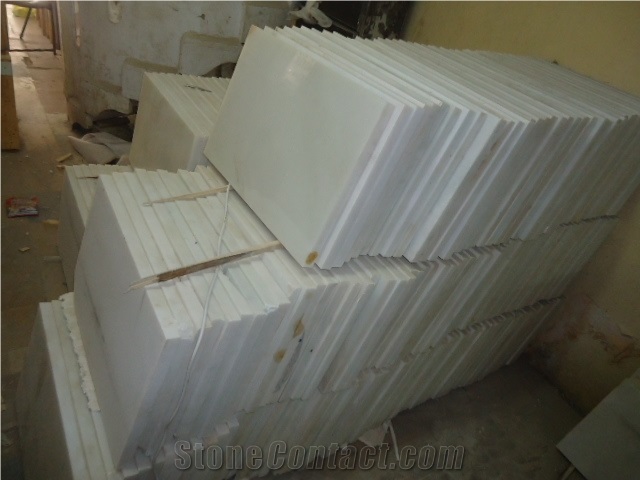 White Marble Flooring Slabs & Tiles, Pearl White Marble Slabs & Tiles
