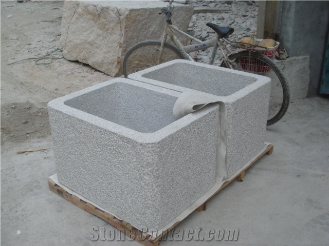 G603 Granite Garden Fountain Sinks, G603 Grey Granite Garden Fountain