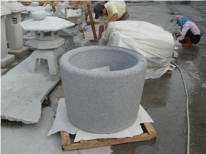 Red Granite Planters