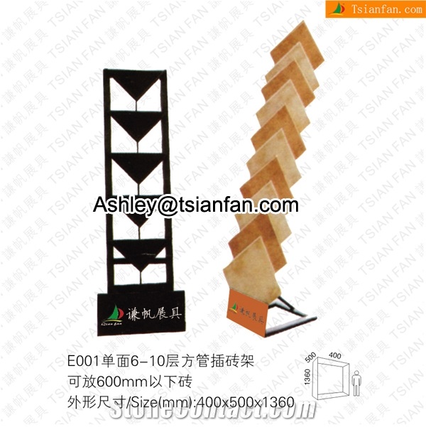 E001 TOWER DISPLAYS, METAL DISPLAYS,SAMPLE SHOWROOM