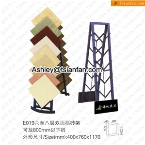 E019 a FRAME DISPLAYS,A FRAME RACK,TILE DISPLAY a FRAME
