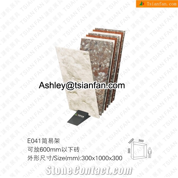 E041 Sample Board Display,mdf Board Rack, Metal Display Rack