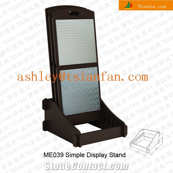 ME039 WOOD SLOTTED DISPLAY, MDF DISPLAY RACK