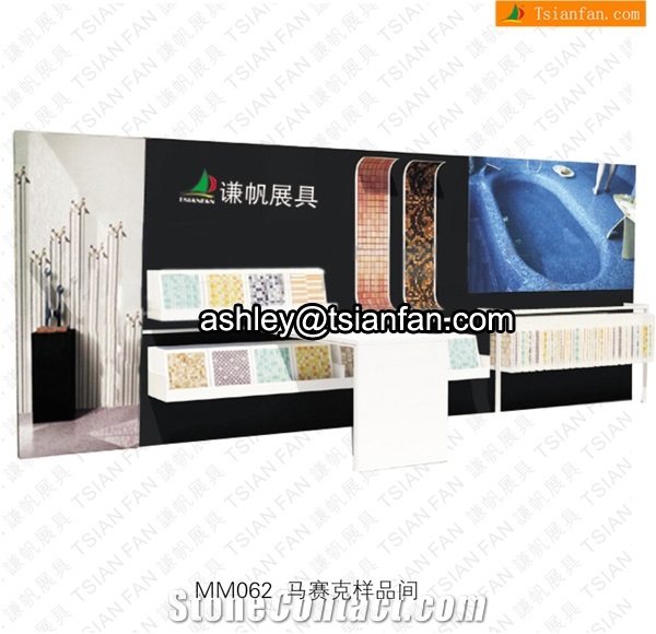 MM062 MOSAIC RACK, MOSAIC SHOWROOM DESIGN