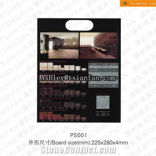 PS001 Stone Sample Board,stone Sample Display Board