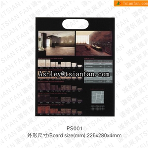 PS001 Stone Sample Board,stone Sample Display Board