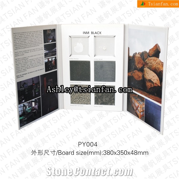 PY004 Granite Sample Book, Granite Display Book, Stone Display Book