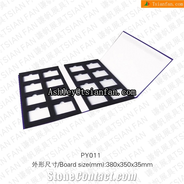 PY011 Artificial Stone Book,stone Display Book,graite Display Book