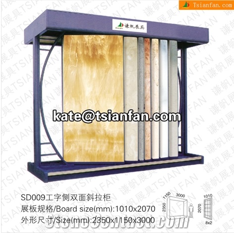 SD009 Slab Display Rack, Ceramic Tile , Mosaic Tile Display