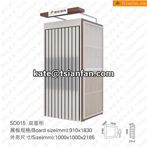 SD015 Stone Display Stand, Slab Display Rack, Ceramic Tile Display Racks, Mosaic Tile Display Shelve