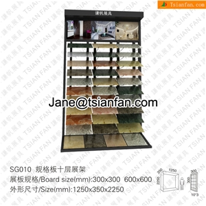 SG010 Hair Color Keychain Display Racks