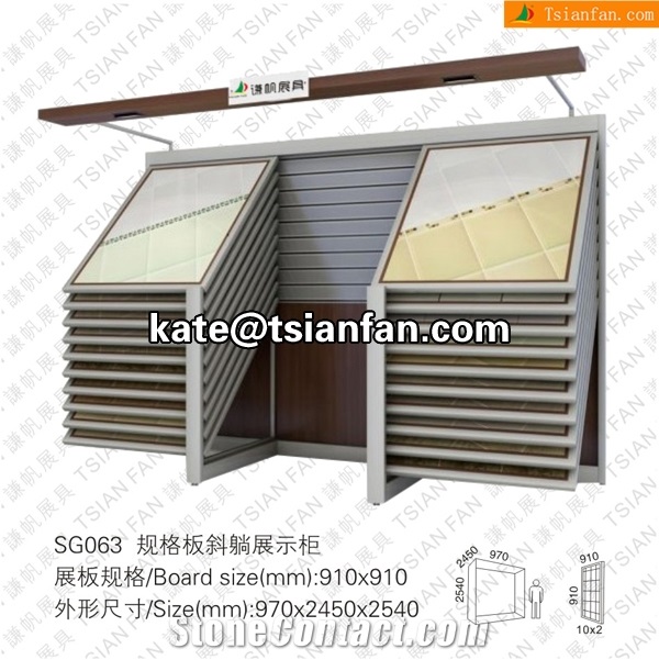 SG063 Limestone Display Racks