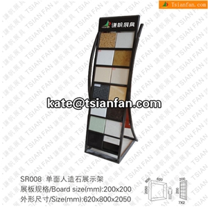 SR008 Artificial Quartz Stone Display Rack