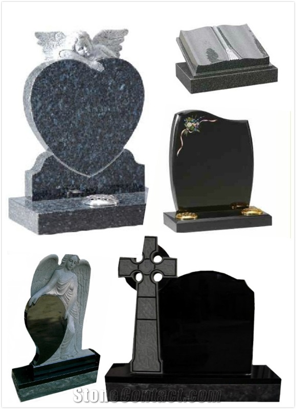 Carving Granite Headstone