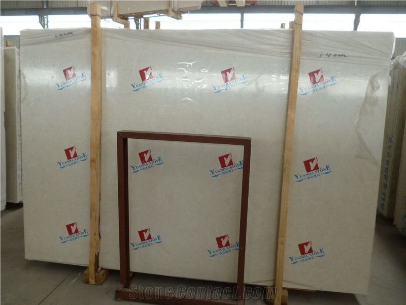 Pearl White Pearl Beige Aritificial Marble Slabs