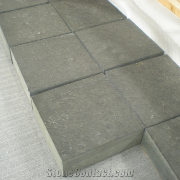 Basalt Cobble Stone, Cubes, Pavers, Zhangpu Black Basalt