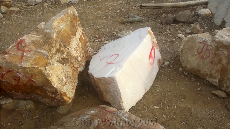 Onyx Blocks, Iran White Onyx