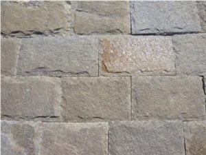 Ivailovgrad Gneiss Tiles Mushroom (Glitz), Beige Mushroom Stone