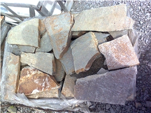 Silber Gneiss Flagstone, Grey and Brown Flagstone