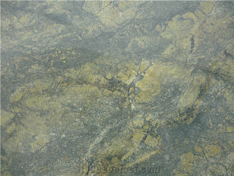 Green Granite, Iran Golden Lightning Granite Slabs & Tiles