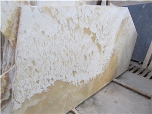 Iran White Onyx Slabs, Abiazan Onyx Tiles, Polished Floor Covering Tiles, Walling Tiles