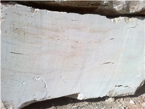 Iran White Travertine Blocks