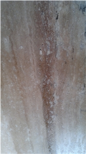 Kashan Chocolate Travertine Slabs, Kashan Chocolate Travertine Slabs, Building, Walling