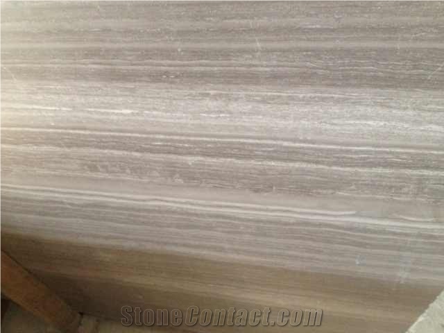 Athen Wooden Marble Slabs & Tiles, China Grey Marble