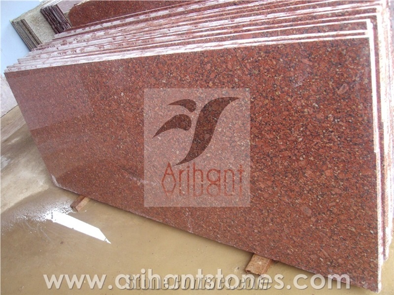 Jhansi Red Granite Slab