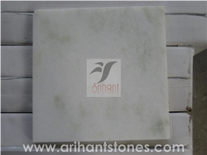 Morawad White Marble Tiles, Slab