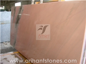 Rose Pink Marble Slab