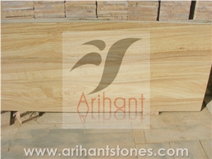 Teak Wood Sandstones Slabs Teak Wood Sandstones Slabs