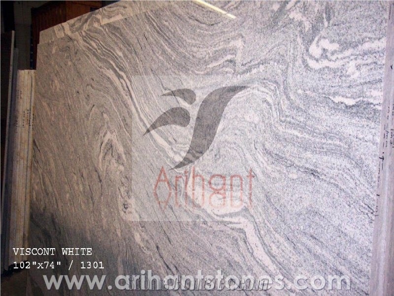 Viscont White Granite Slab