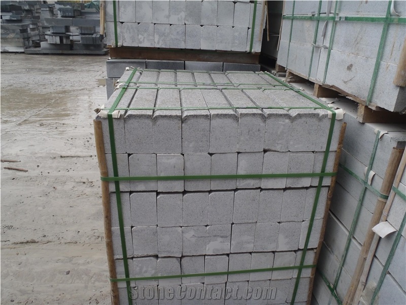 G603 Grey Granite Kerbstones