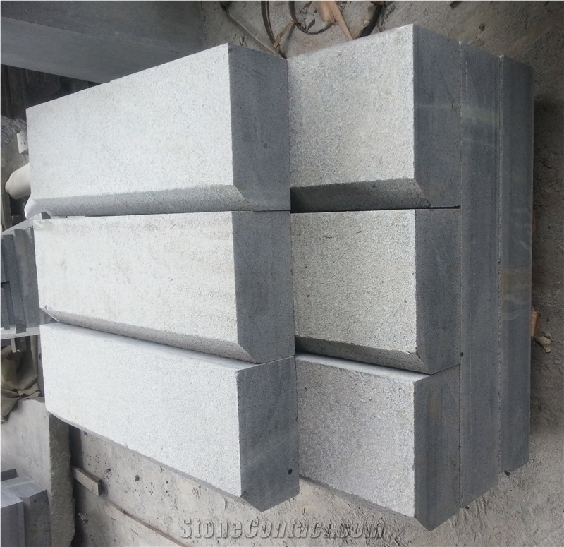 G654 Grey Granite Kerbstones
