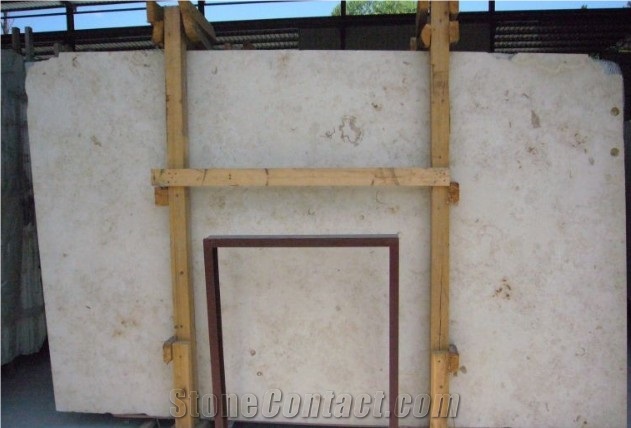 Jura Beige Limestone Big Slabs, Beige Limestone Polished Slabs