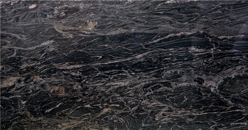 Black Granite Tiles, Slab