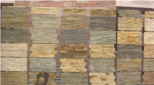 Hebei Rust Slate Stacked Wall Stone