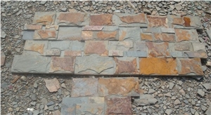 Roof Tiles Rustic Slate, China Rust Slate Roof Tiles