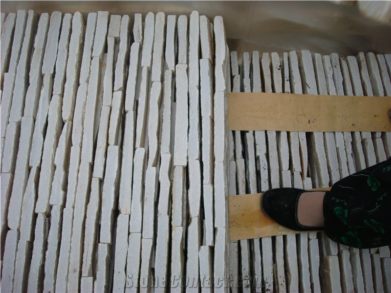 Natural Stone Wall Cladding, Red Slate Wall Cladding