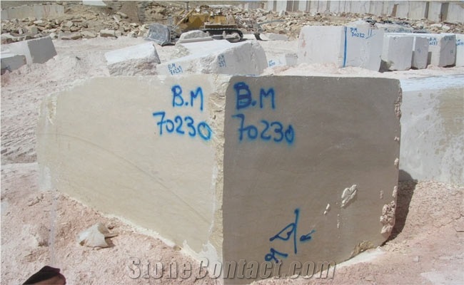 Ara Perlato Marble Blocks, Iran Beige Marble
