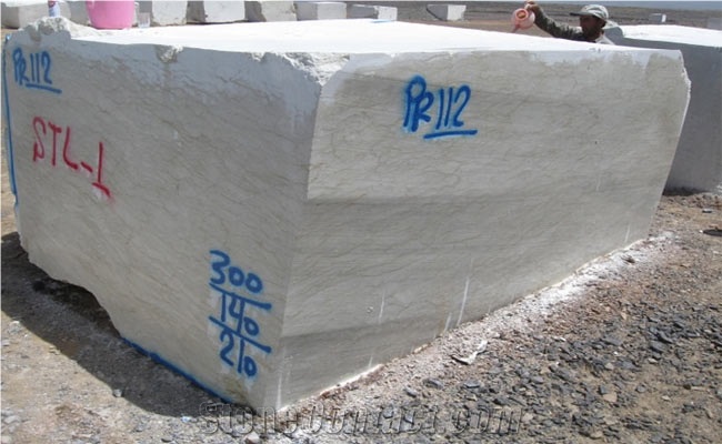 Bela Marble Blocks, Iran Beige Marble