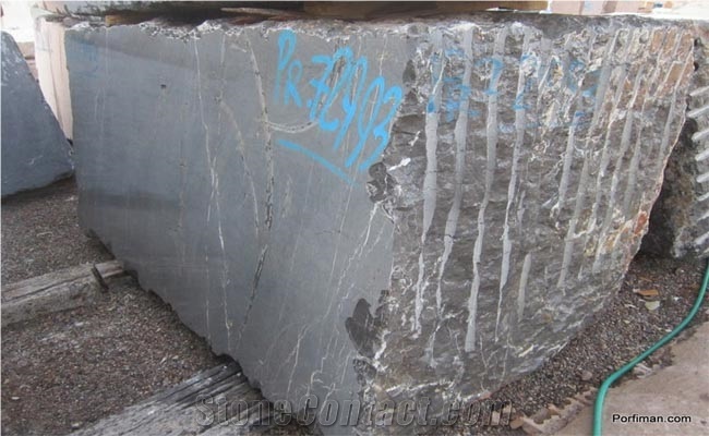 Graffiti Marble Blocks, Iran Black Marble